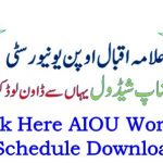 AIOU-Workshop-Schedule